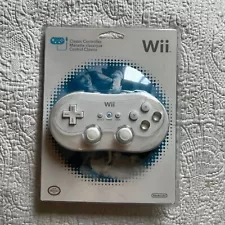 Nintendo Wii Classic Controller White New Sealed Wired