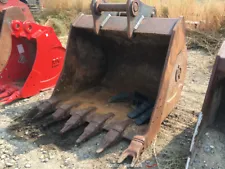 Paladin John Deere 300 60" Digging Bucket Attachment For Large Excavator bidadoo