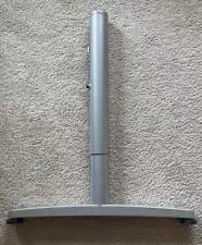 Ikea Adjustable T Leg for Galant Desk / Color Silver - Grey Used