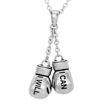 boxing golden gloves necklace for sale