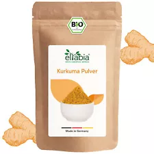 Organic Turmeric Powder | Curcuma ground in raw food quality | Premium Curcumin