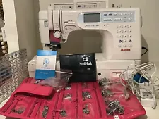 Used Janome Memory Craft MC6600 Professional Sewing Machine