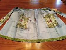 Vintage/MCM JOHN WOLF Cransheen PARAKEET Bird Apron - New With Tag