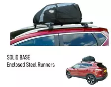 Maypole MP6639 Car Vehicle Roof Bag 320L For Use With Roof Bars Racks Rails