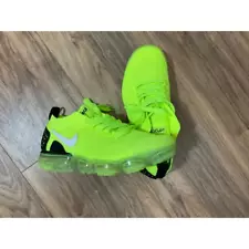 Nike Air VaporMax Flyknit 2 Men's "fluorescent green" air cushion shoes shipping