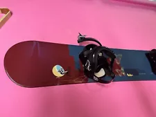 Beautiful Rossignol Snowboard With 5150 Bindings