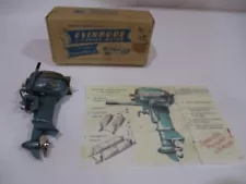 Evinrude Outboard Motor N Mint Cond-In Box-Instruction sheet-Tested-Works Good