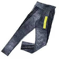 ADIDAS Feel Brilliant Leggings 7/8 Training Tight Black/Gray Women's Small Gym