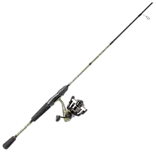 Lew's American Hero Camo Spinning Combo - 300 - 6'6'' Medium