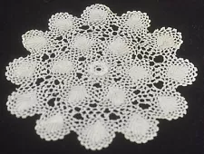 12 Vintage Irish Crochet Doilies Cocktail Rounds NIB VV664