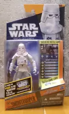 WALMART NOT FOR SALE EXCLUSIVE RARE STAR WARS SAGA FIGURE & CARD SNOWTROOPER