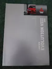 Mitsubishi Lancer Evolution VIII 260 UK Sales Brochure for 2004