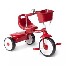 NEW Radio Flyer Fold 2 Go Trike with Bucket For 1.5 - 3 years