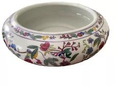 New England Pottery Planter Floral Design Succulent/Flower Planter Ceramic