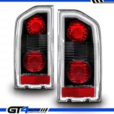 For 1988-1998 Suzuki Vitara Sidekick Geo Tracker Altezza Black Tail Lights Lamps (For: Suzuki Sidekick)