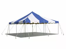 Weekender Pole Tent 20x20 Blue Canopy Event Wedding Party Backyard Gazebo