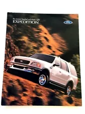 1998 Ford Expedition 24-page Original Car Sales Brochure Catalog - Eddie Bauer