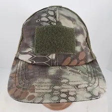 Condor Tactical Cap Mandrake Hat Green Camo Blank Patch Mesh Strap Back