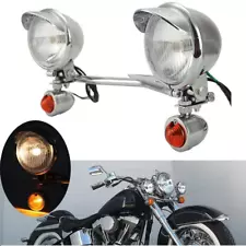 Passing Turn Signals Light Bar for Yamaha V-Star XVS 650 1100 Classic Silverado (For: More than one vehicle)