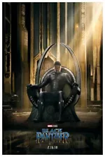 285064 BLACK PANTHER 1 MOVIE PRINT POSTER