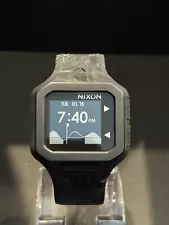 NIXON The Super Tide Digital Black&Gray Mix Wristwatch