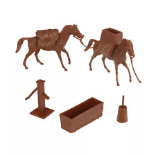 VictoryBuy Toys Classic Marx Pack Horses & Accessories New