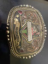 Montana Silversmiths Belt Buckle PBR 2020 World Finals XXVII Commemorative