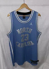 New ListingJumpman Michael Jordan North Carolina UNC Stitched Jersey Size XL Carolina Blue