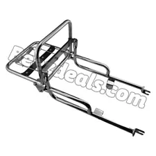 Foldable Carrier Luggage Rear Rack Extended Black Honda Super Cub C125 JA48 JA58 (For: 2020 Honda Super Cub 125)