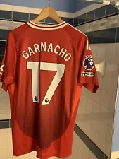 Manchester United GARNACHO #17 Soccer Jersey 24/25 NEW Football Shirt for Man