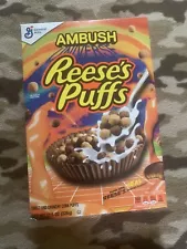 Ambush x Reese's Puffs 2022 General Mills Limited Edition Cereal Box