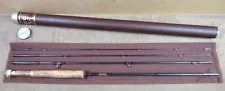 RARE! VINTAGE SIGNATURE POWELL DF86-4 LINES 5 6 7wt 4 PIECE DRY FLY FISHING ROD