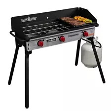 NEW Camp Chef Tundra Pro 16 - 3 Burner Propane Stove with Griddle