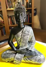 Thai Buddha Meditating Peace Harmony Statue 11” Tall - Dharma Objects