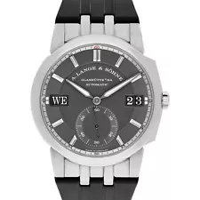 A. Lange & Sohne Odysseus 40mm Automatic Gray Dial White Gold Mens Watch 363.068