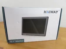 Haiway 10.1 inch Security Monitor 1024x600 Resolution Small HDMI Monitor Smal,,,