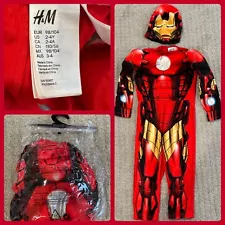 Iron Man Halloween Youth Costume 2Y-4Y H&M Marvel