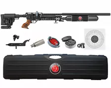 Hatsan Factor Sniper Long .22 Cal PCP Side-Lever Air Rifle w/ Pellets & Targets