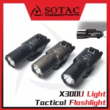 LED X300U Flashlight Weapon Light Mount for Handgun Hunting Pistol Light Torch