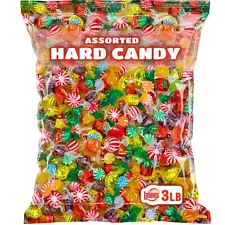 Hard Candy Mix - 3 LB Bulk Variety Candy Bag - Assorted Classic Hard Candy - ...