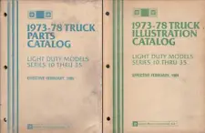 1973-1978 Chevy GMC Truck Master Parts Book Set Pickup Van Blazer Suburban Jimmy