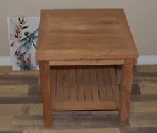 Teak Side Table for indoor or outdoor use