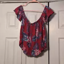 Moral Fiber Off Shoulder Top Size L