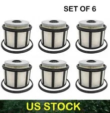 6x For Ford F250 F350 F450 F550 SUPER DUTY 7.3L 1999-2003 Diesel Fuel Filter (For: 2000 Ford F-350 Super Duty)