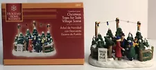 Canterbury Lane Holiday Home Accents Christmas Trees for Sale Village Scene