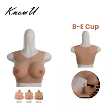 B-E Cup Lighter Silicone Breast Forms boobs for Shemale Crossplay Transgender