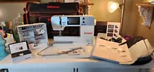 Bernina 570 QE Quilters Edition Sewing Machine w/ BSR and Cases