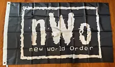 Defect NWO New World Order Flag Banner 3 X 5 Wrestling (see Description)