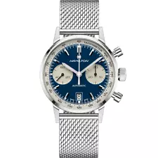 New Hamilton American Classic Intra-Matic Chrono Automatic Blue Dial H38416141