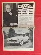 1950 KAISER FRAZER "DEALER NEWS---HENRY J" Car Dealer Sales Brochure